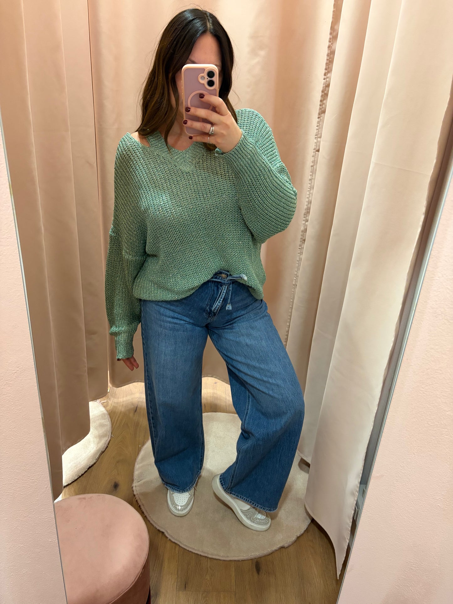 Jeans Vicolo laccio in vita