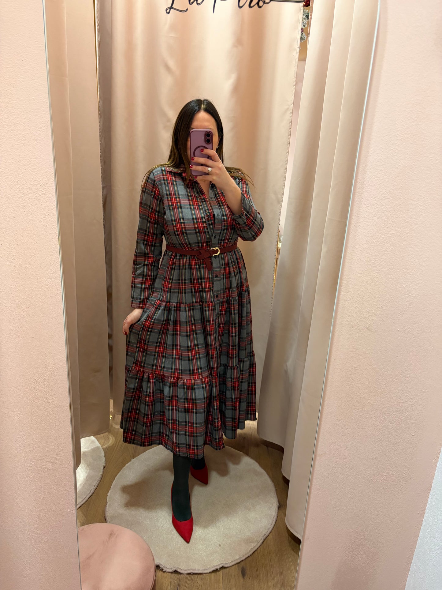 Chemisier Tartan
