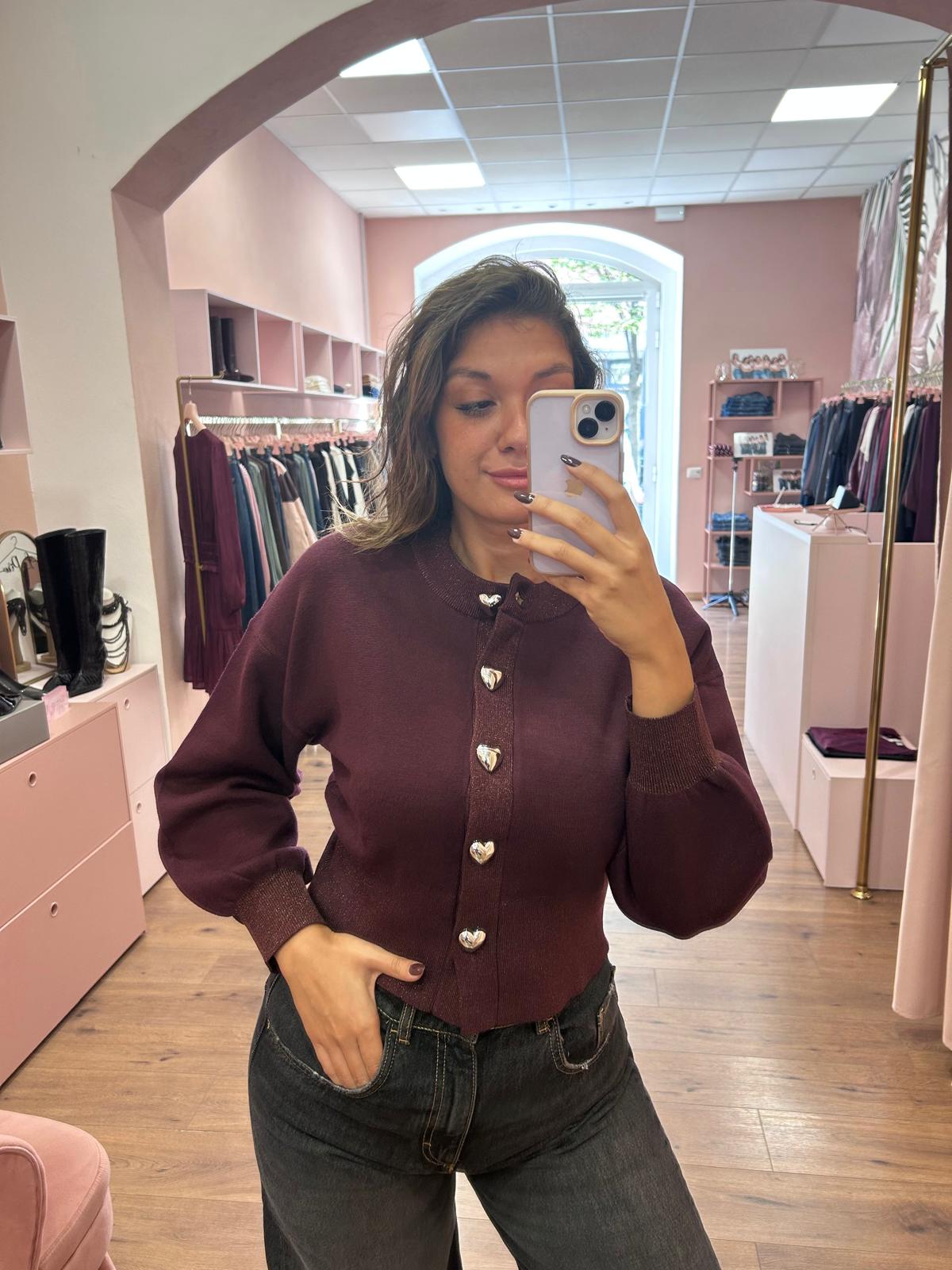 Cardigan Cuoricini
