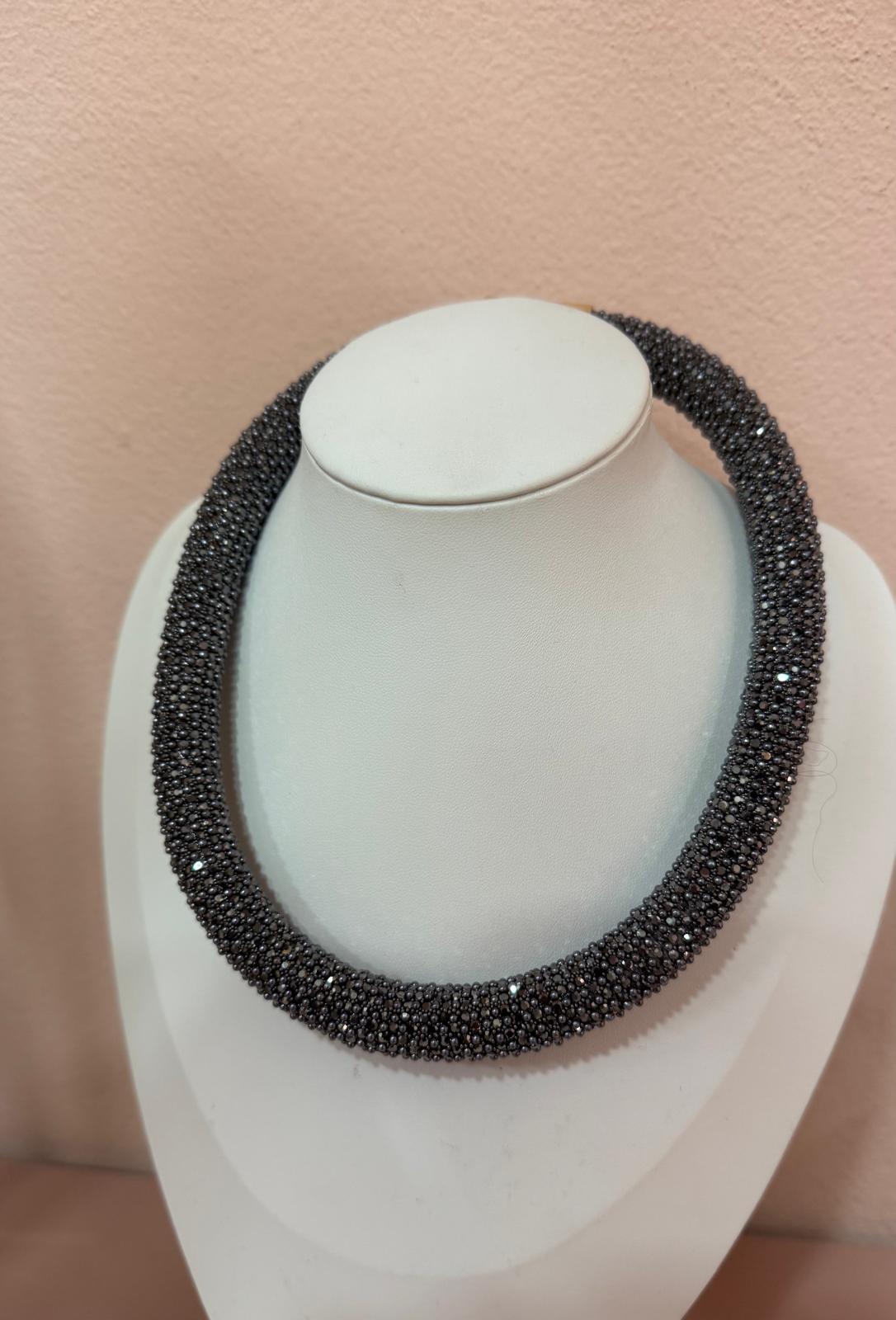 Collana Torchon Swarovski