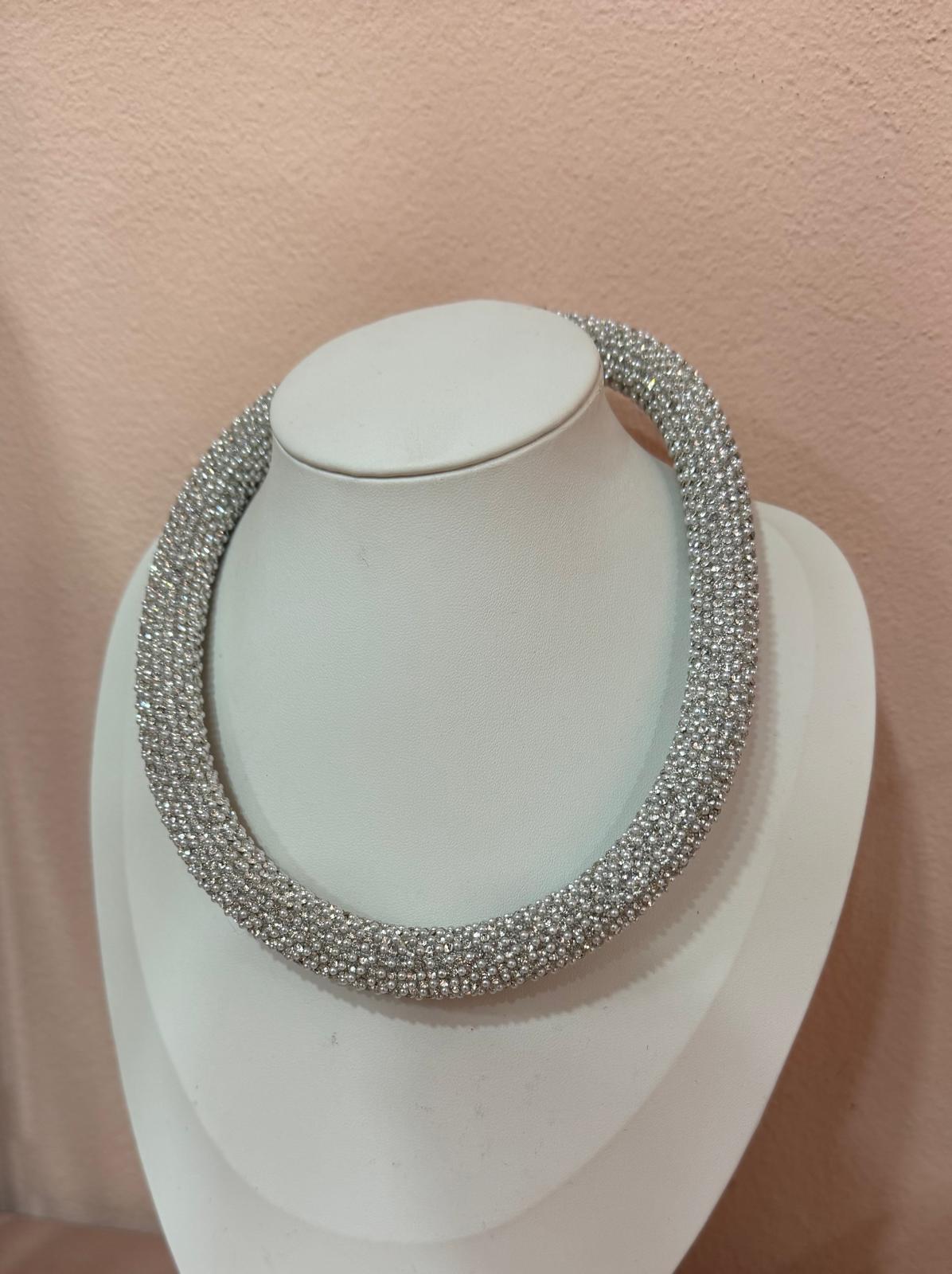 Collana Torchon Swarovski