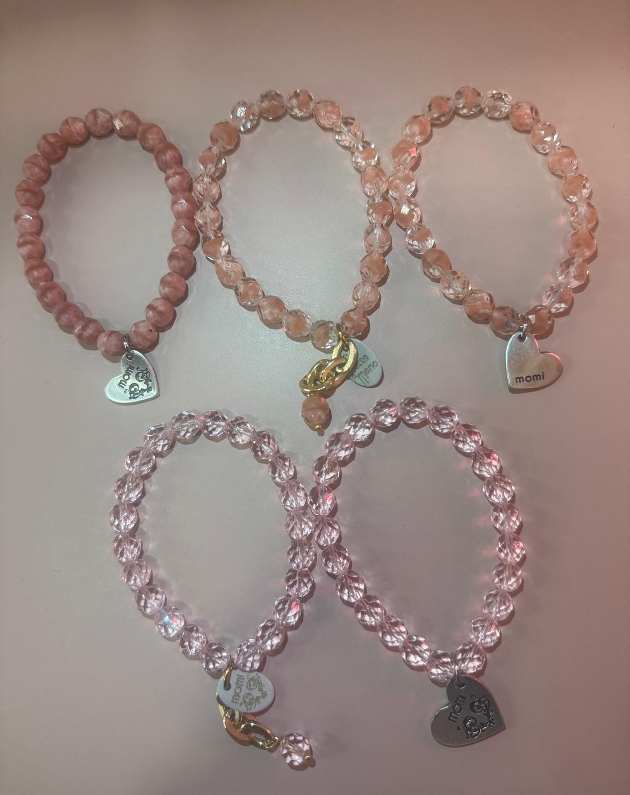 Bracciali Rosa Momi
