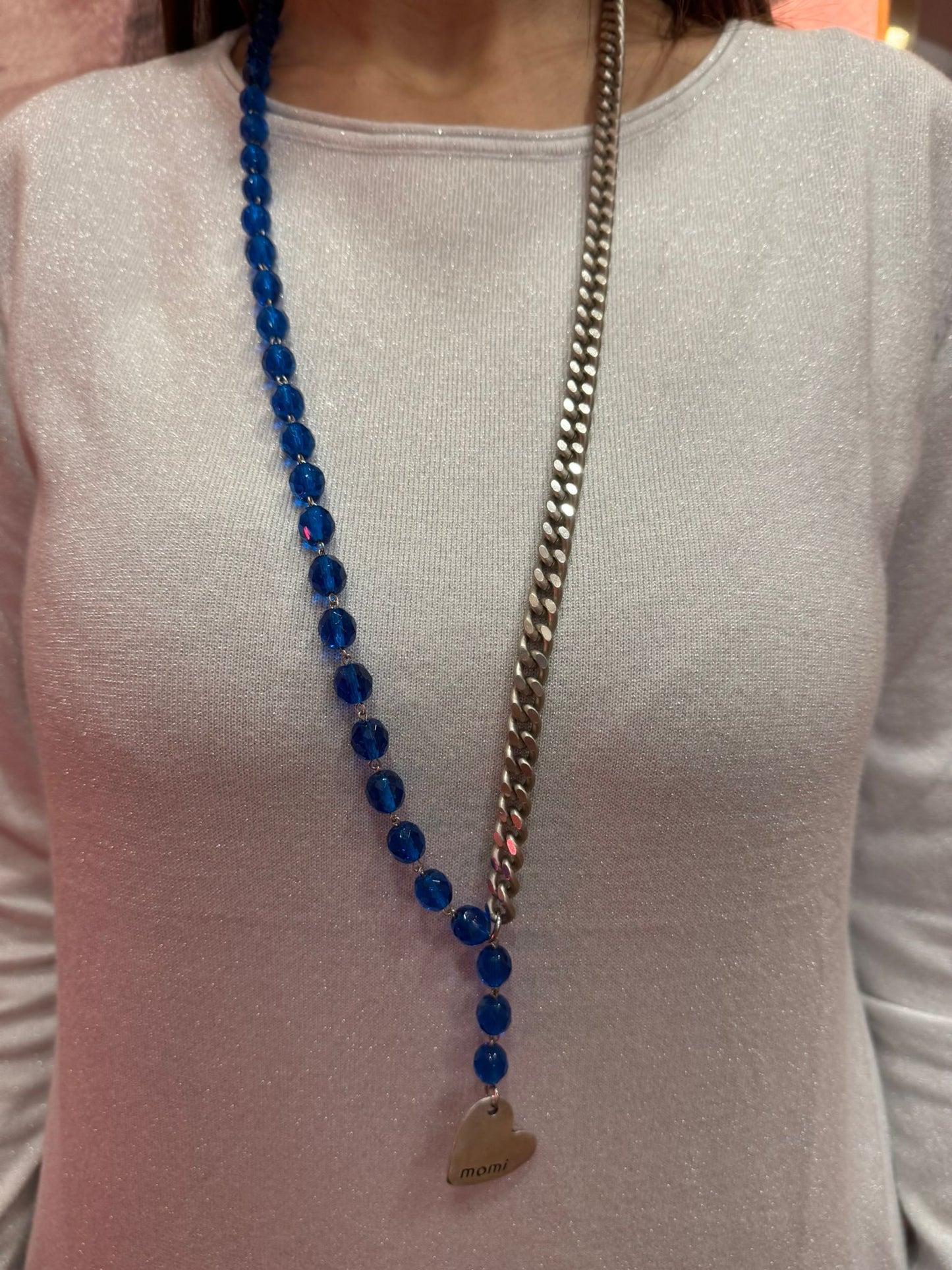 Francesca Argento Blu Royal Cuore
