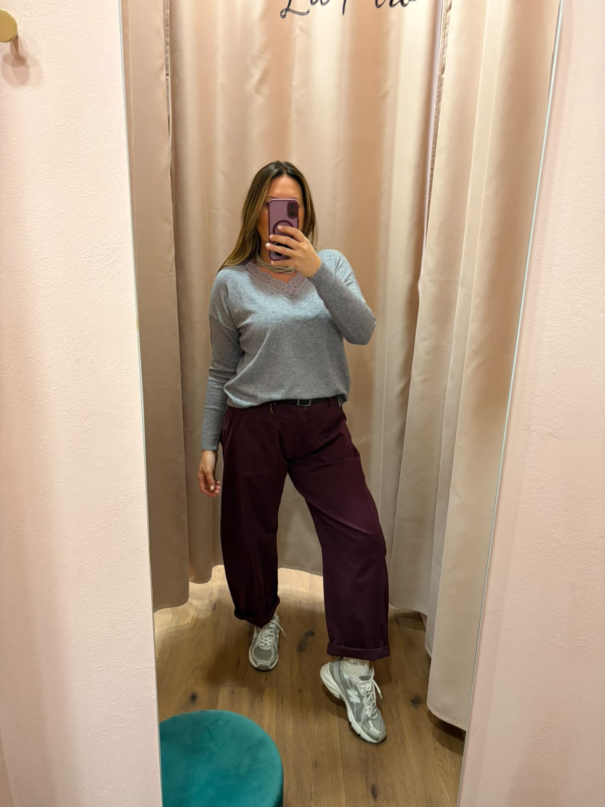 Pantalone Stellina Over barolo
