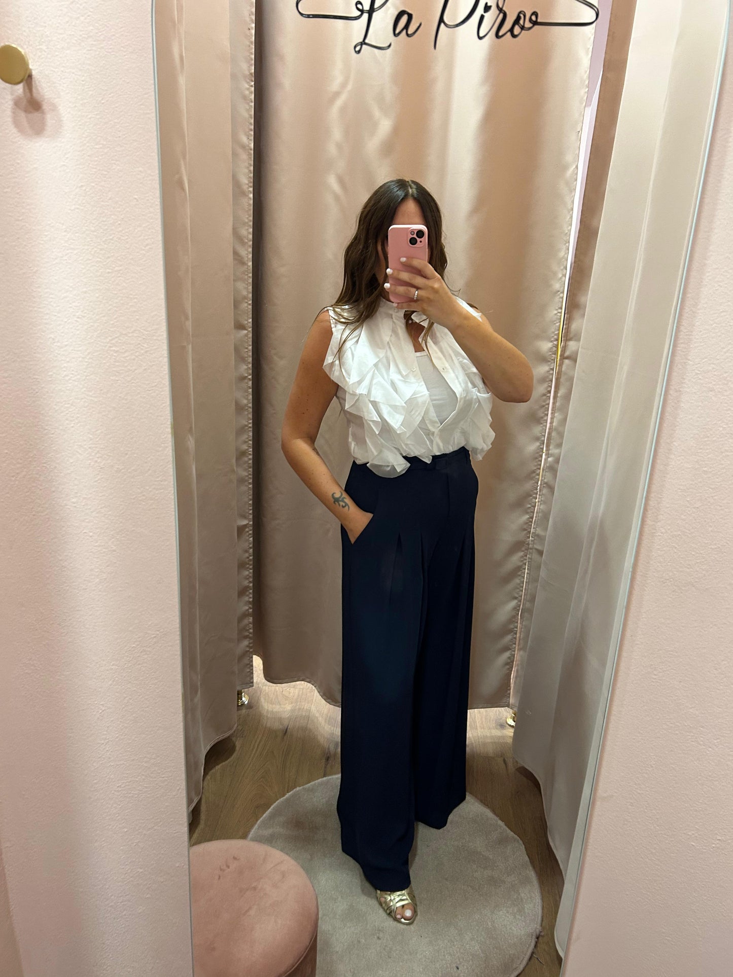 Pantalone Sydney misto lino