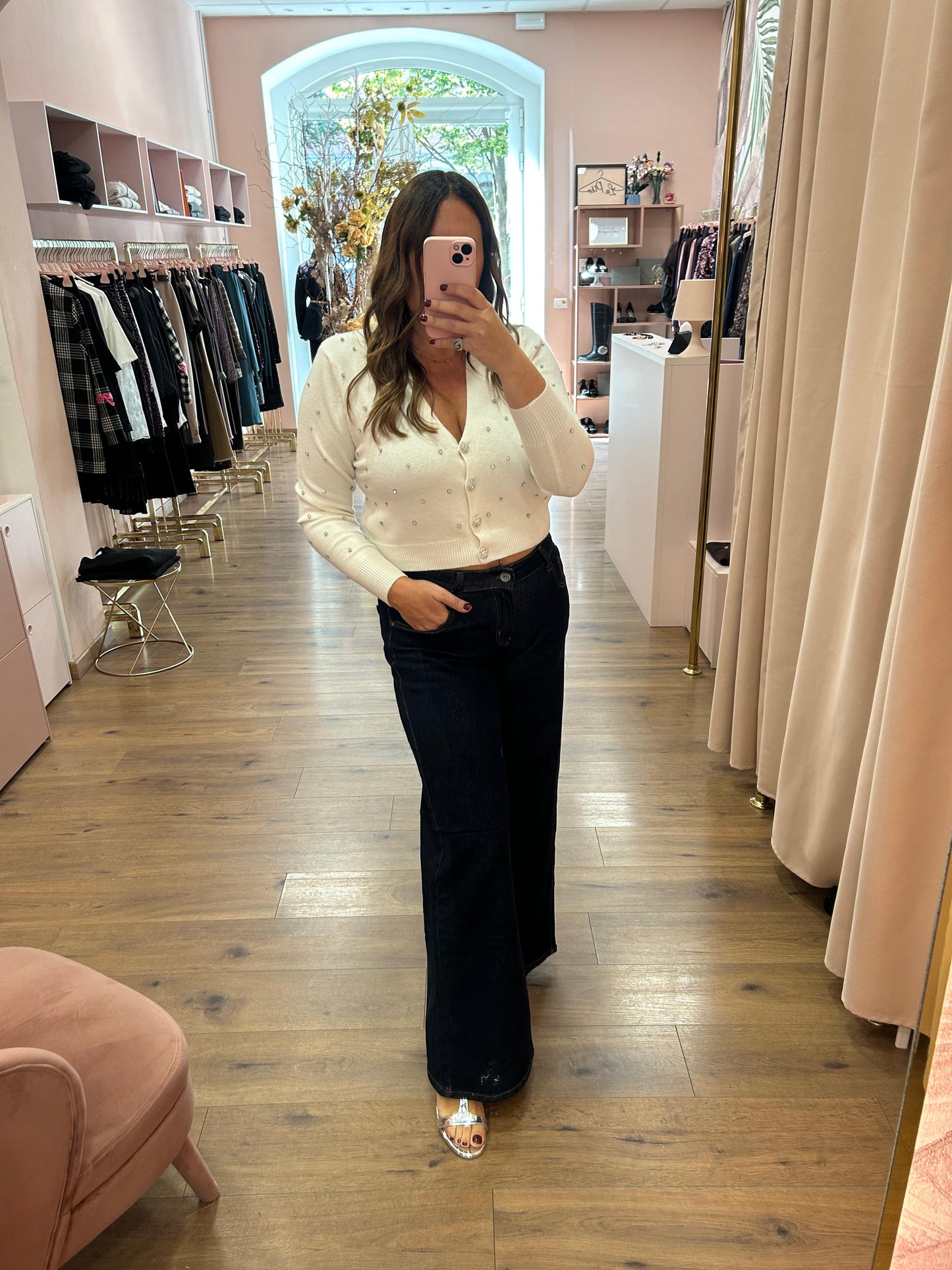 Jeans palazzo Dark Blue