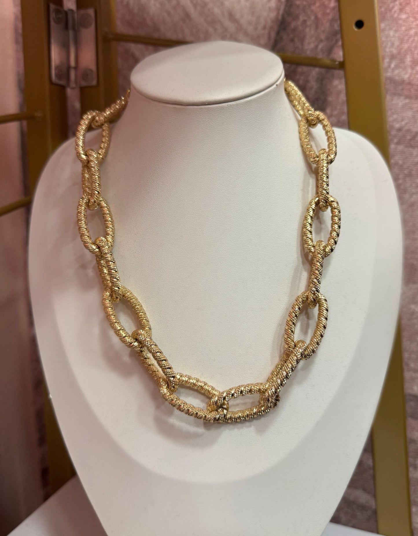 Collana Catena Silver e Oro