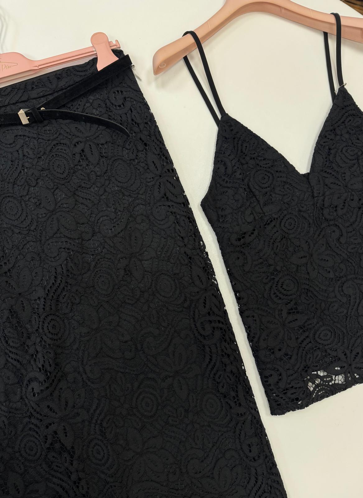 Top Pizzo Macramè