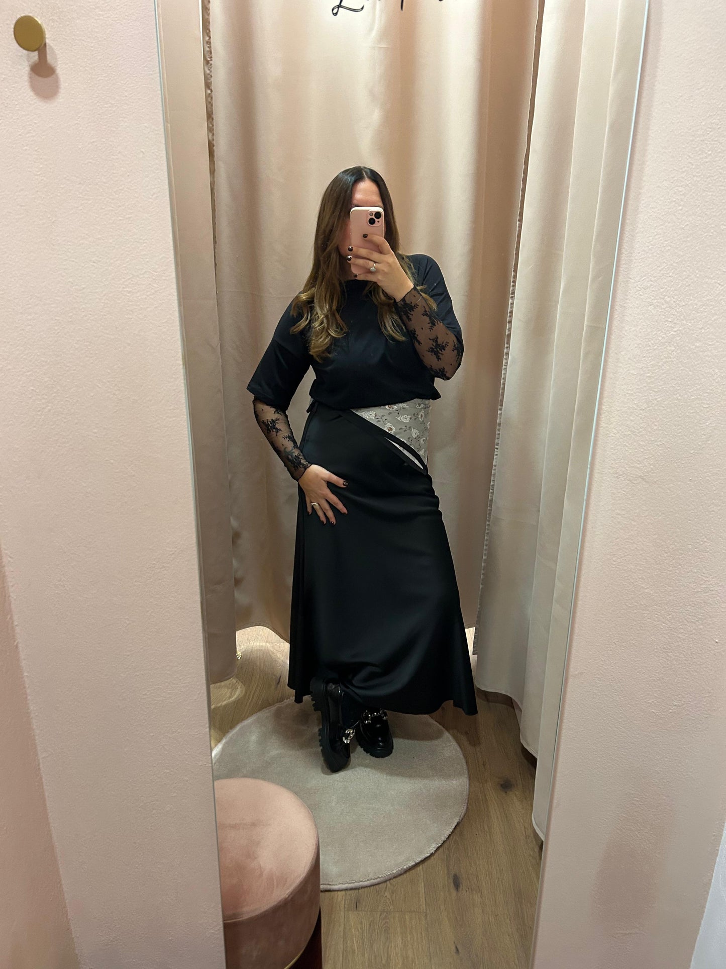 T-shirt Manica Pizzo