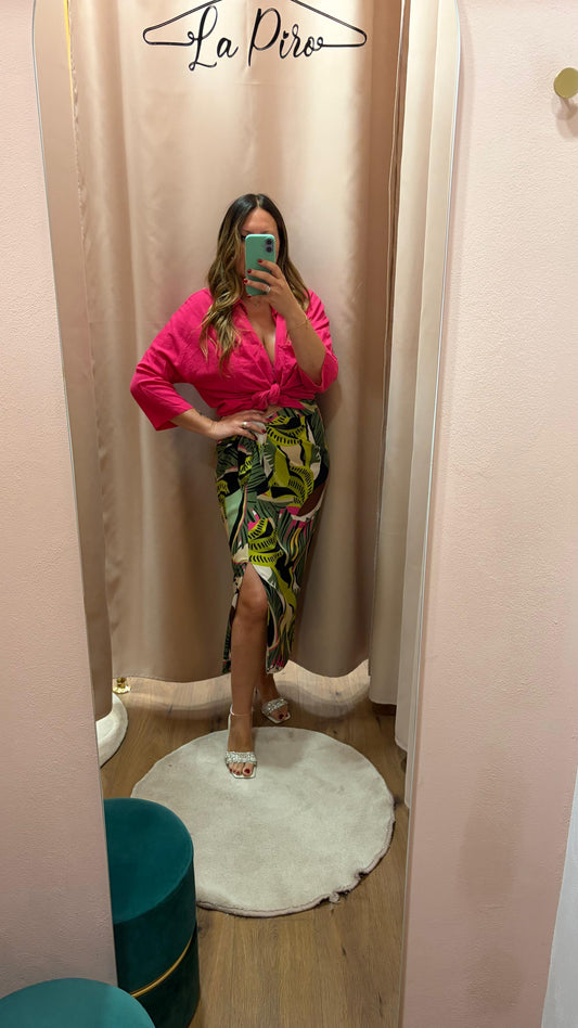 Longuette Pareo Tropical