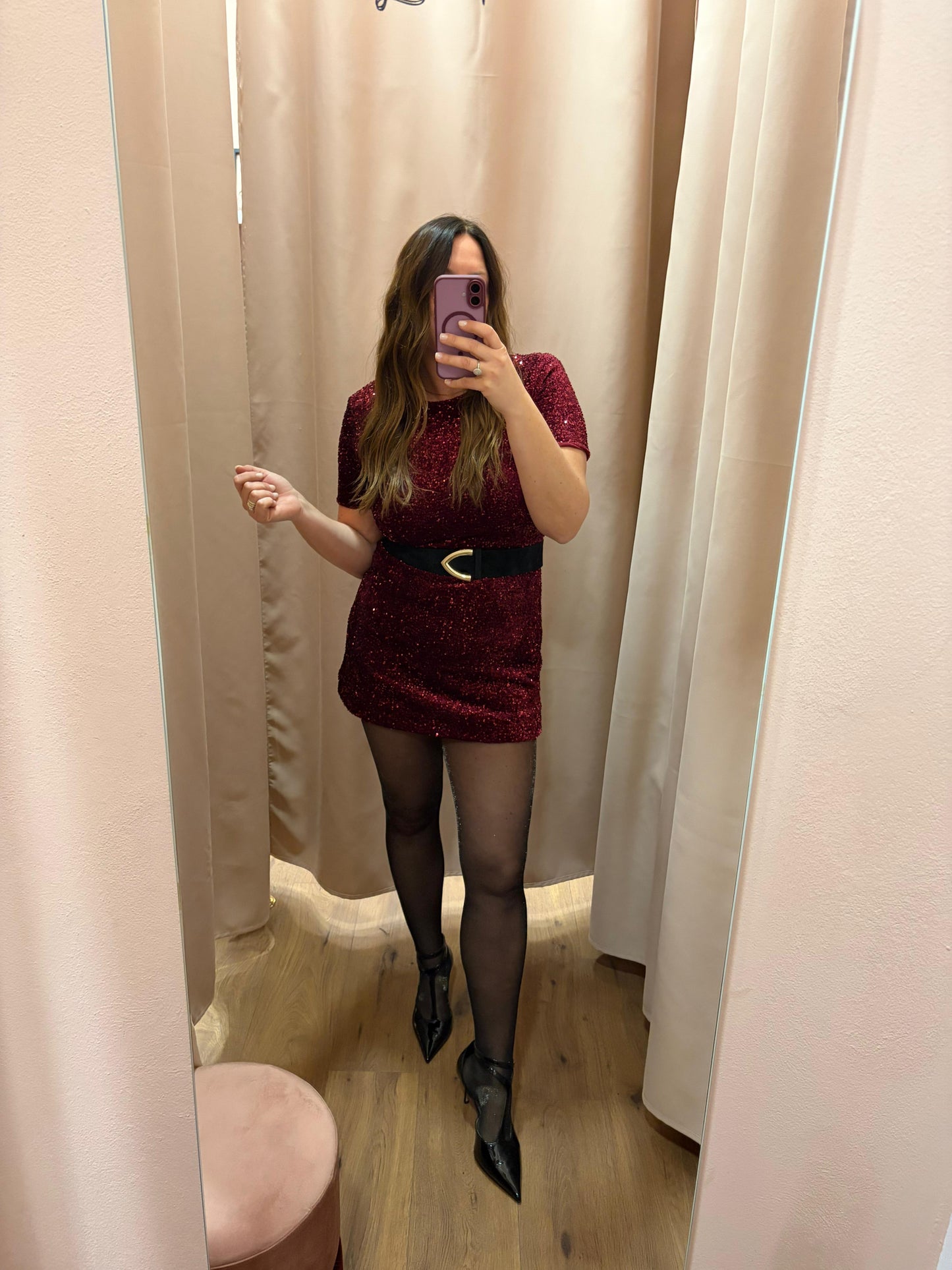 Minidress Paillettes