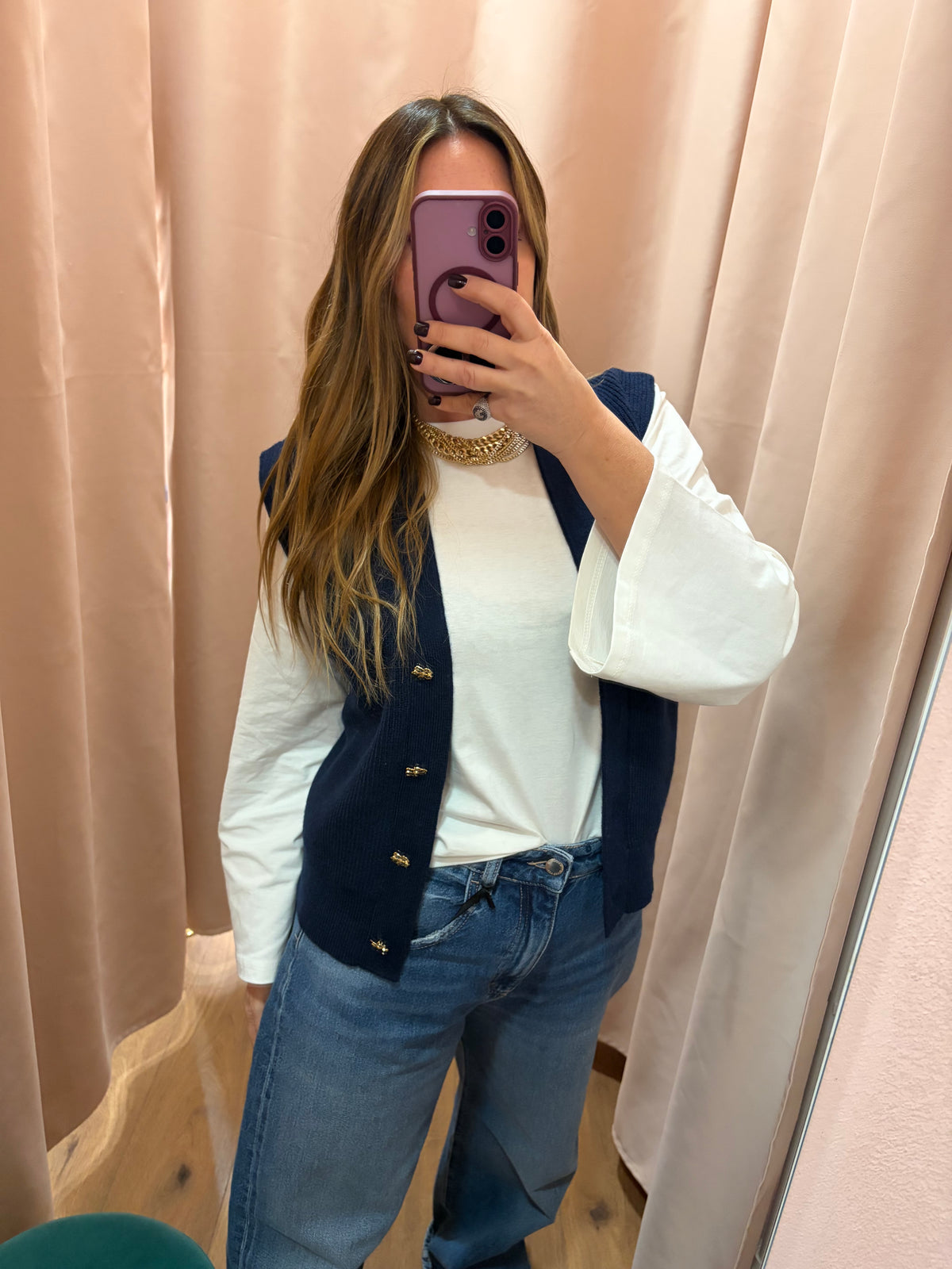 Gilet Fleur Paris