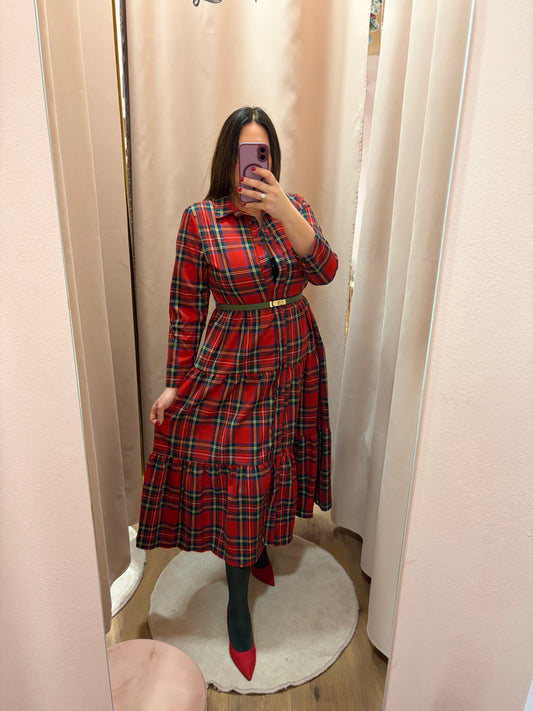 Chemisier Tartan