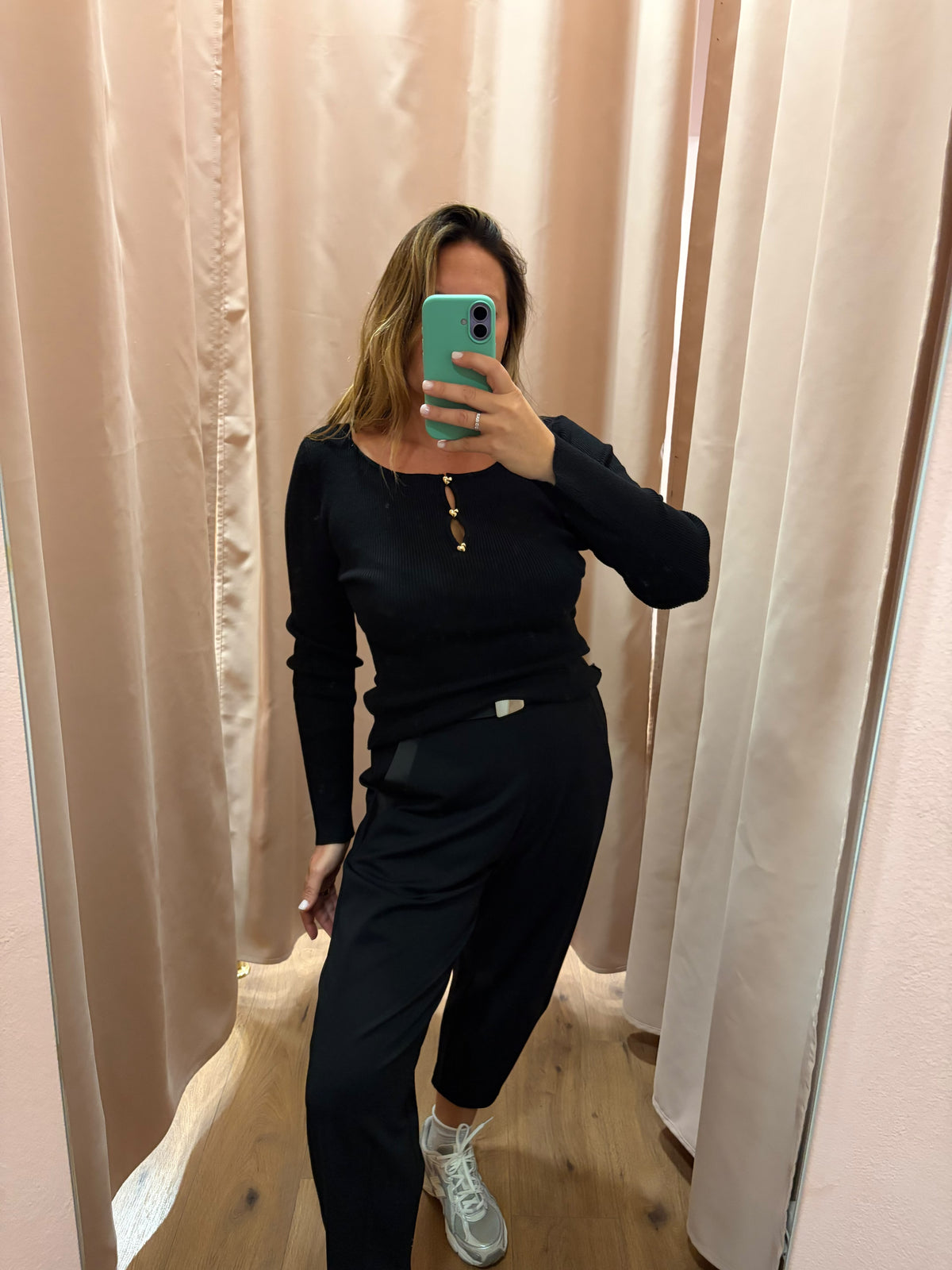 Pantalone Imperial Punto Milano e Raso