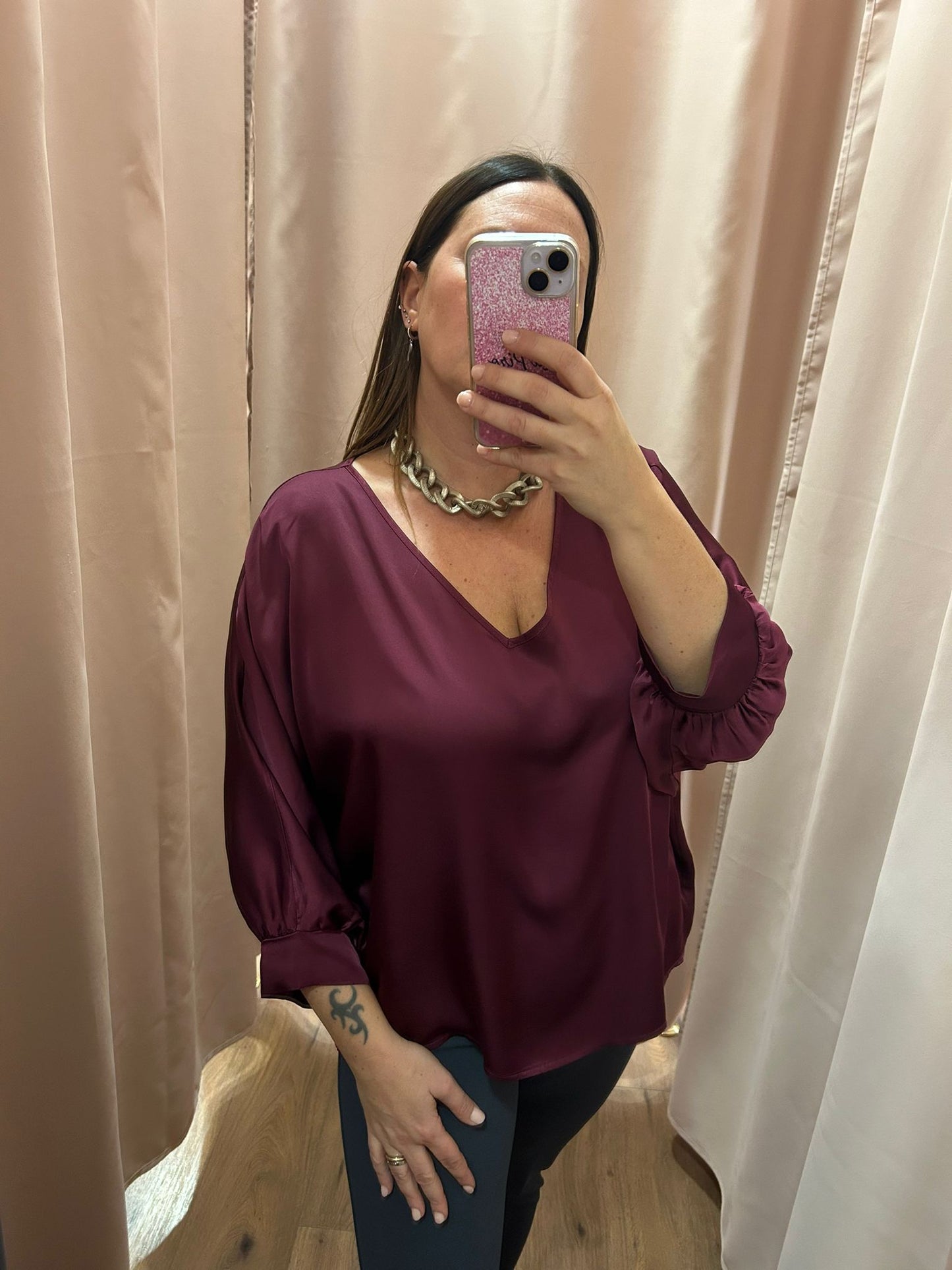 Blusa Malva Over