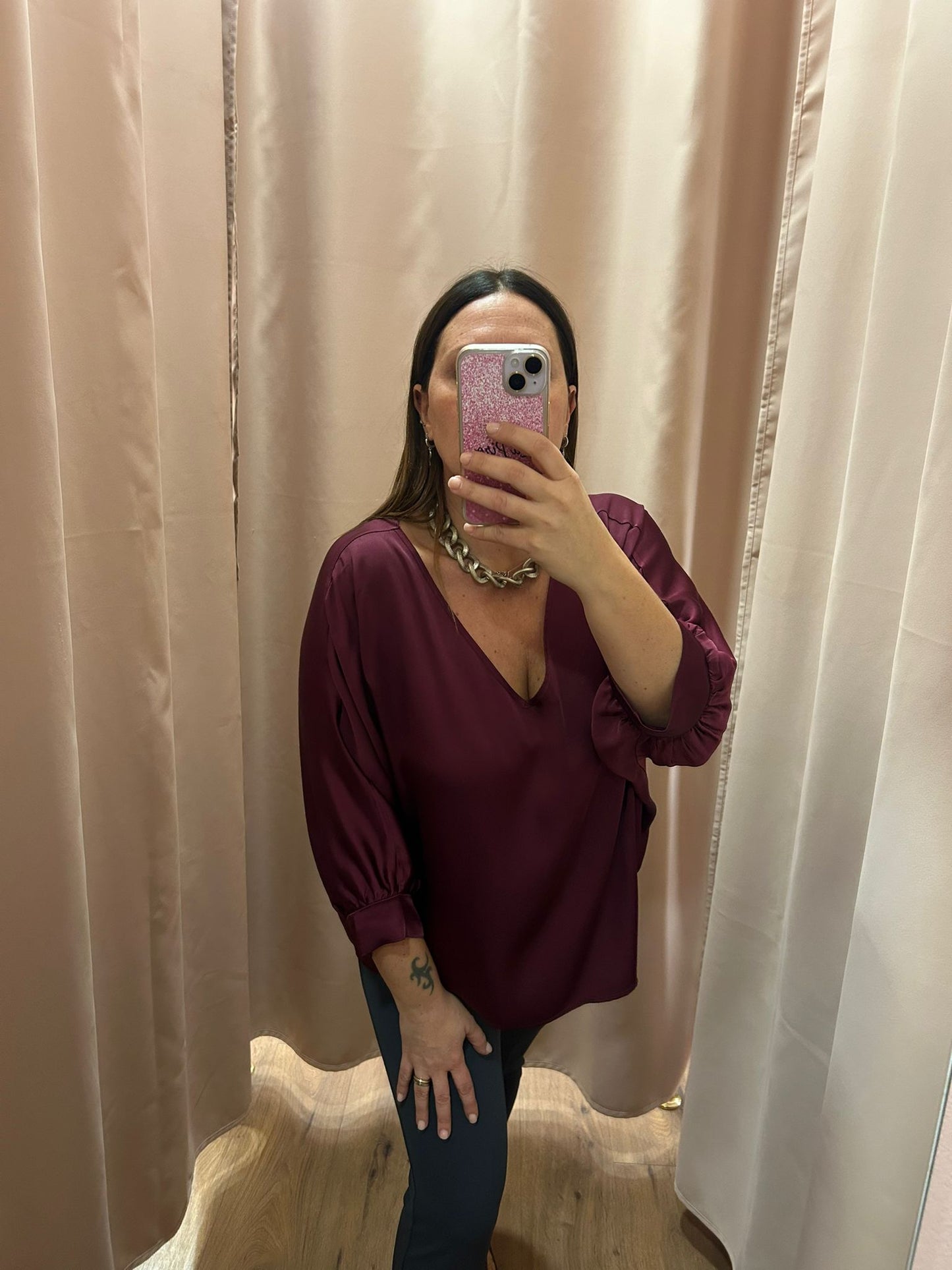 Blusa Malva Over