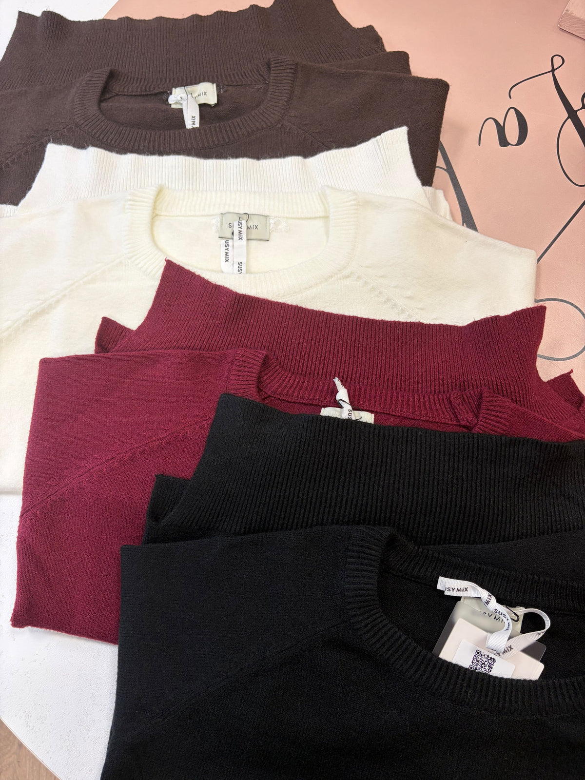Maglia Basica con spacchetti laterali