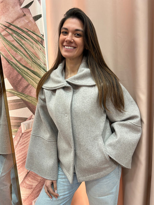 Cappottino in Neoprene Mandorla