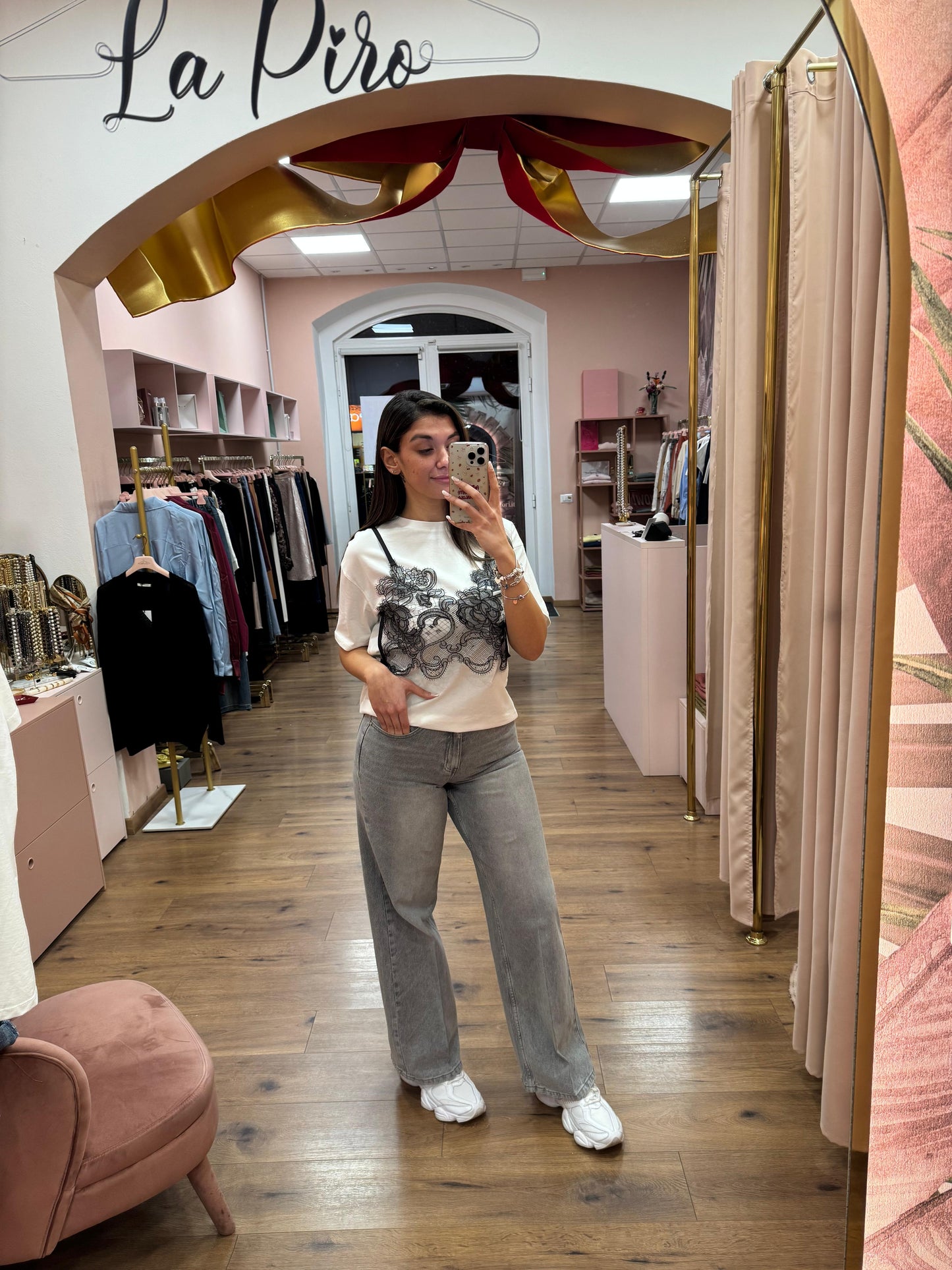 Jeans Gambra dritta Grey