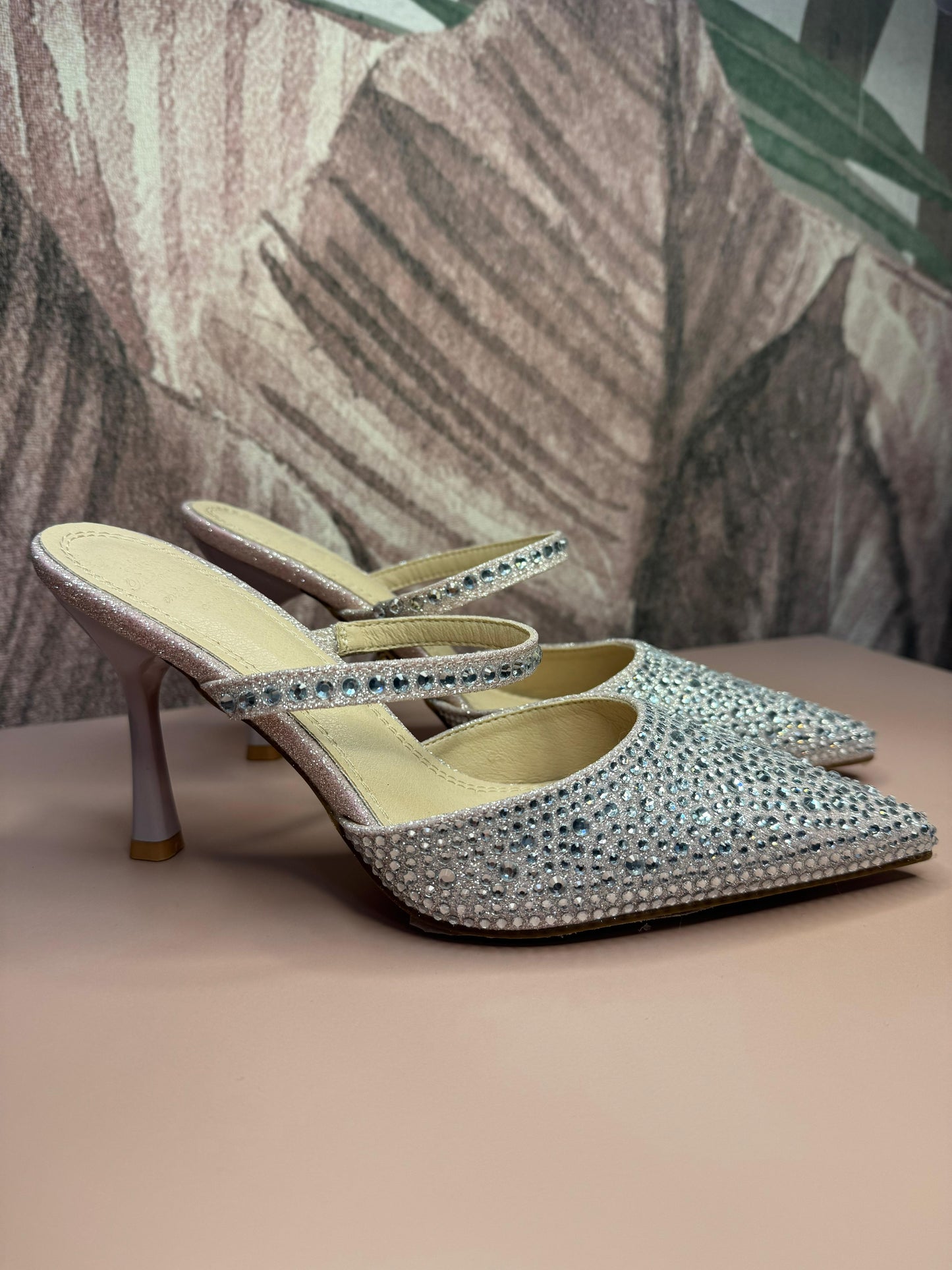 Sabot Mango Cipria-Crystal