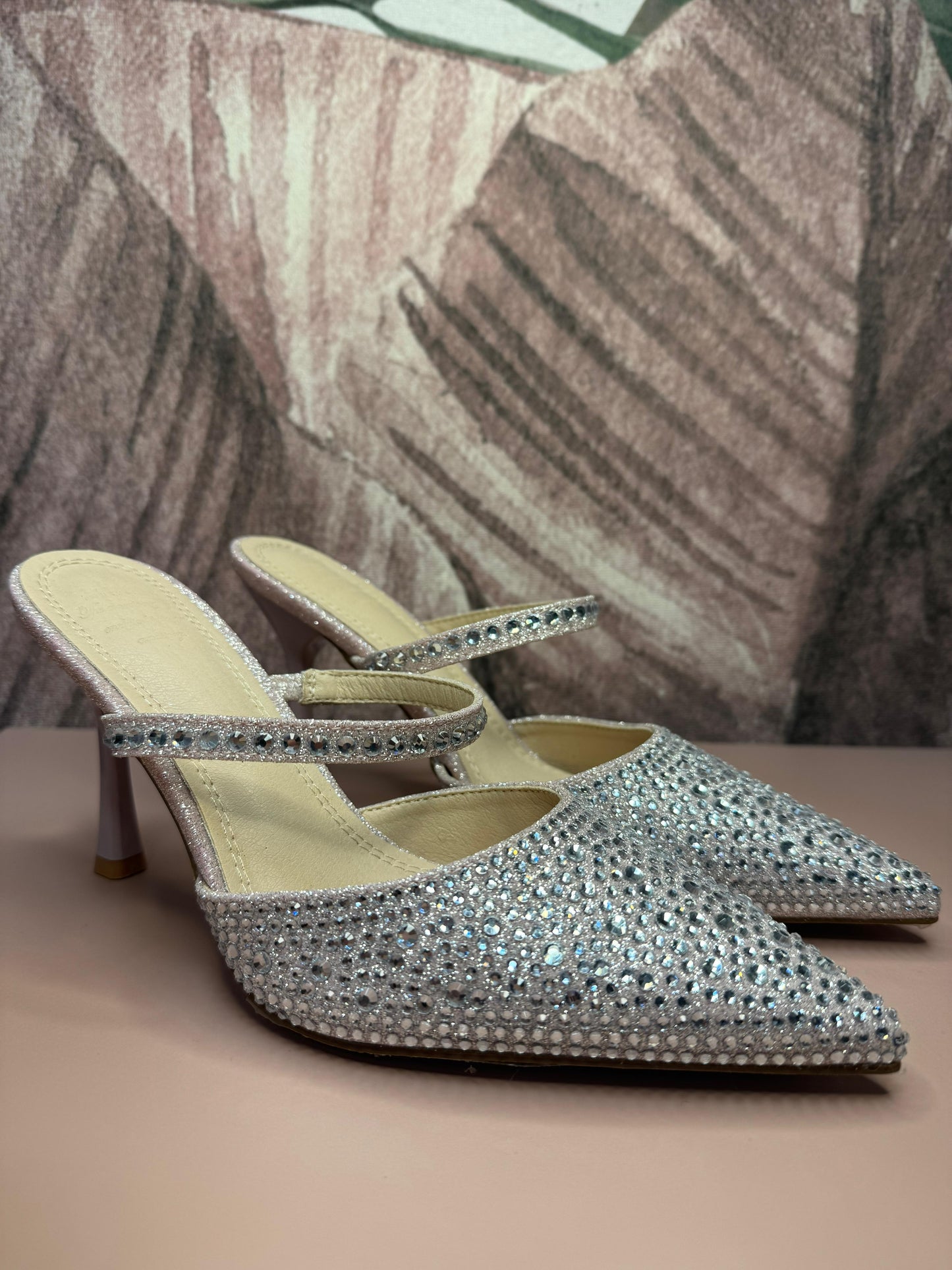 Sabot Mango Cipria-Crystal