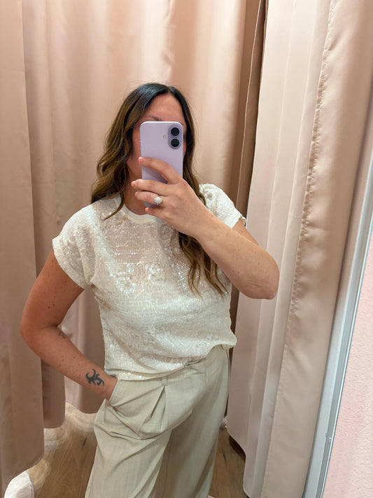 Blusa Paillettes