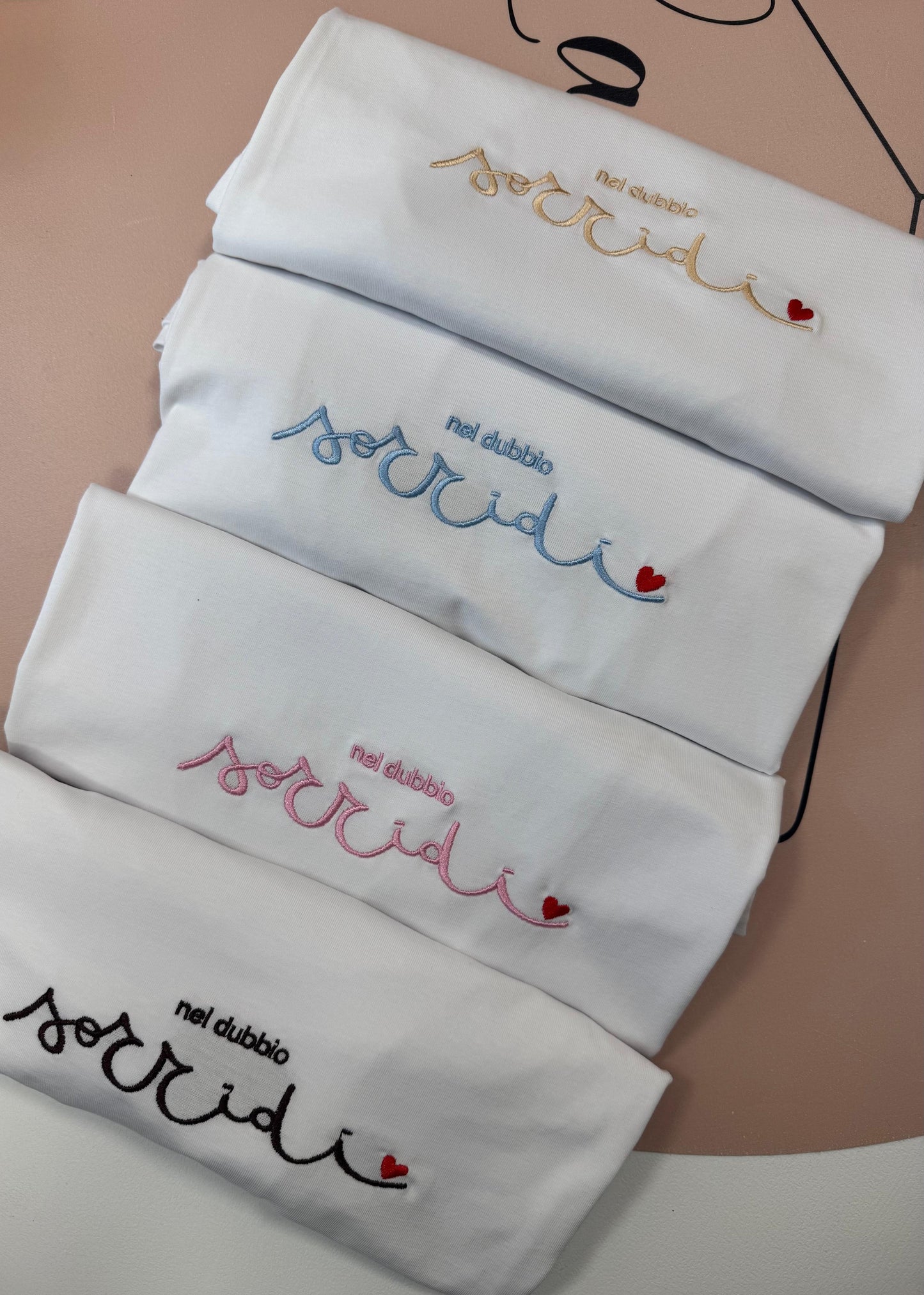 Tshirt “Nel dubbio Sorridi”