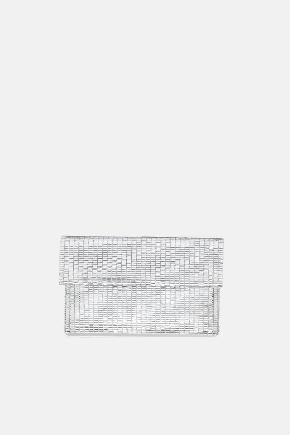 Pochette Vega Pixel Argento