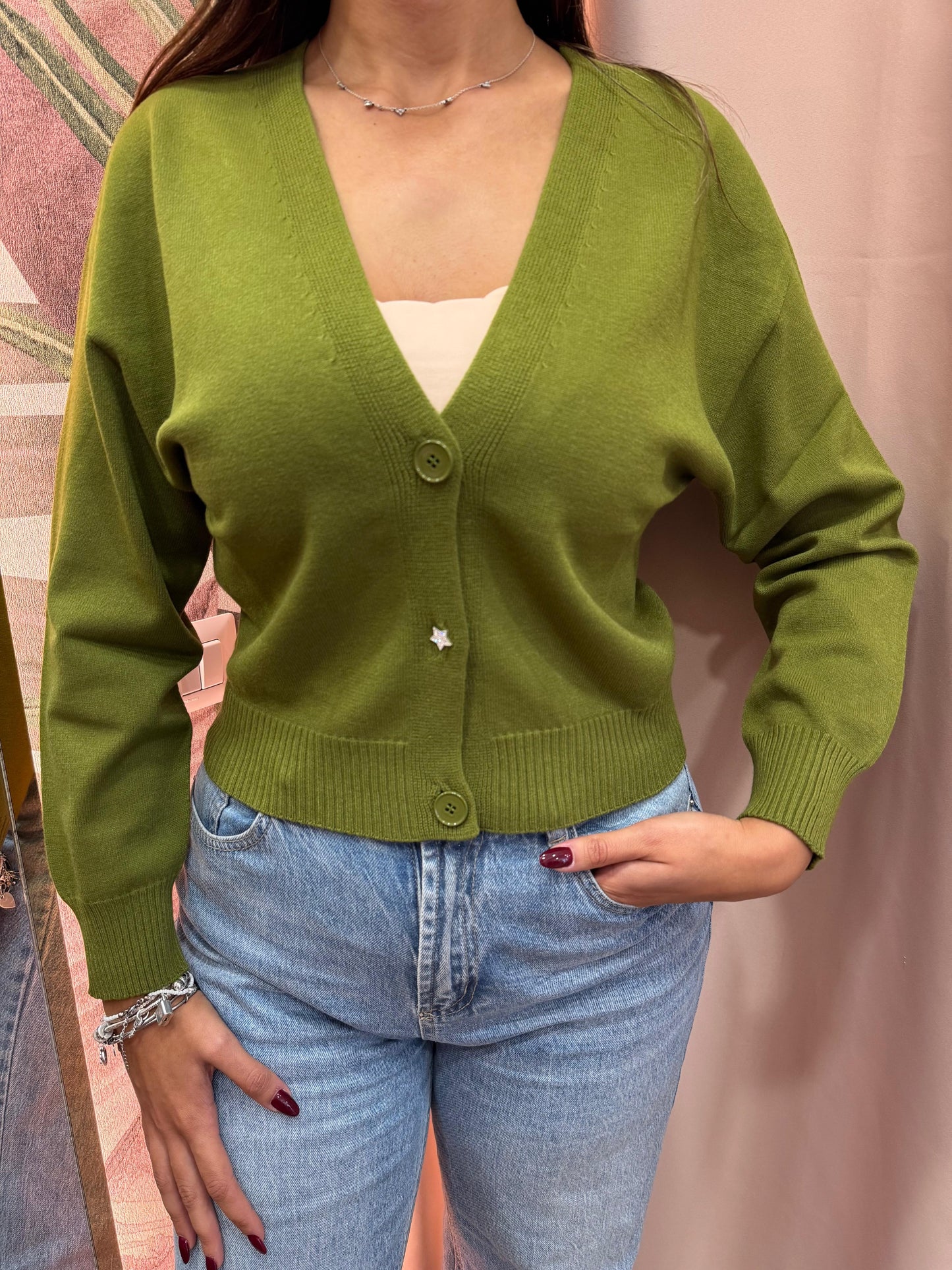 Cardigan Vicolo Stellina Strass