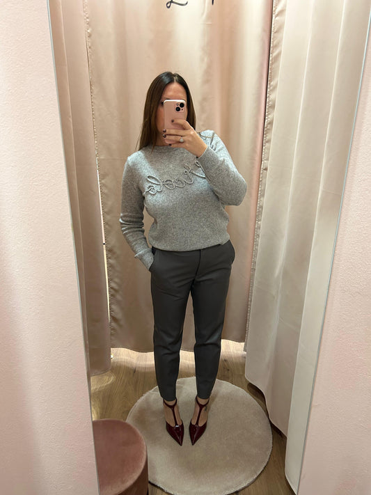 Maglia vicolo in misto cashmere