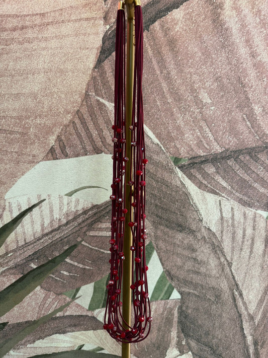 Collana Perle e Multifili