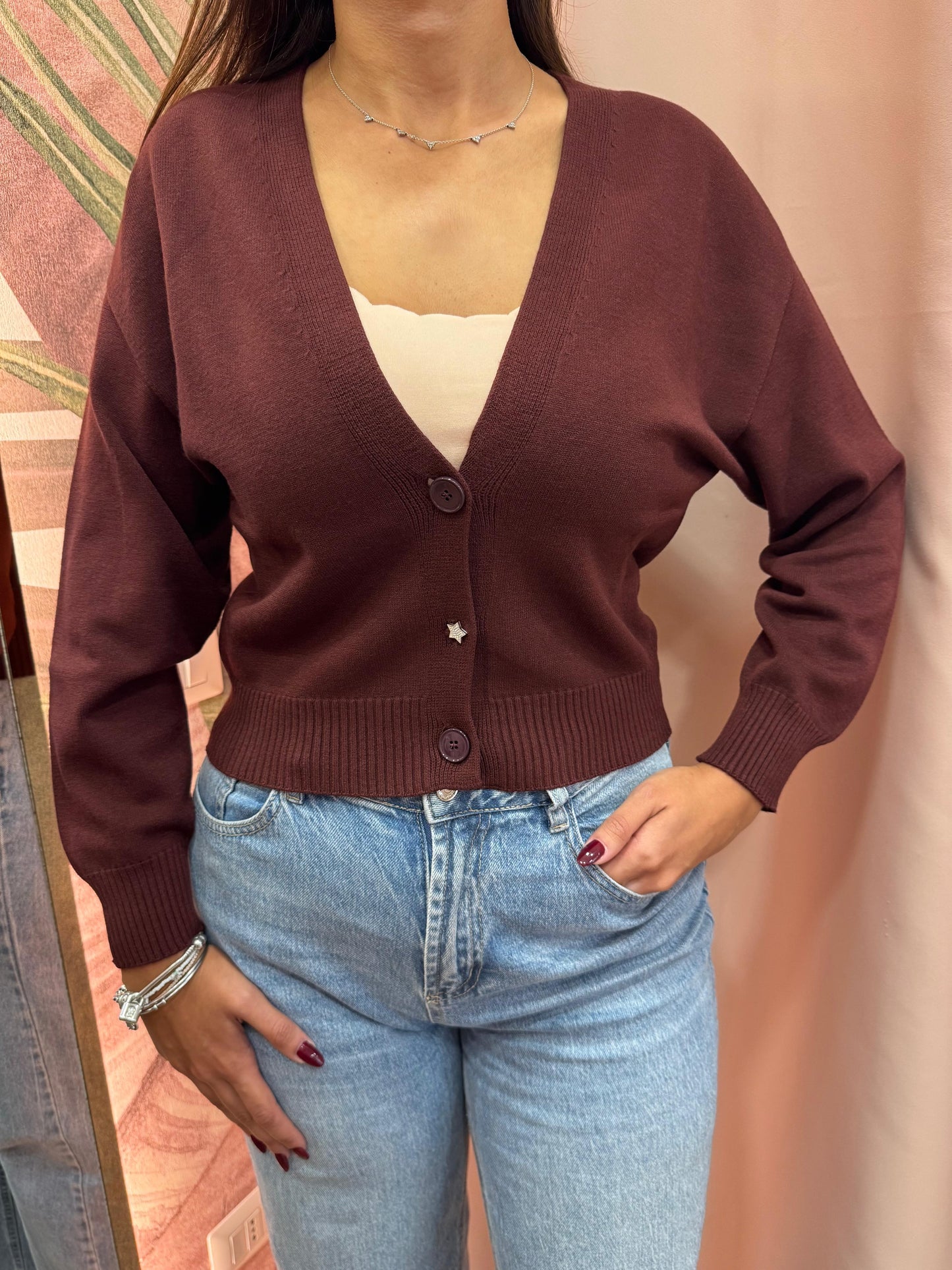 Cardigan Vicolo Stellina Strass