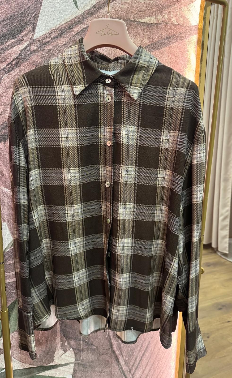 Camicia in check moro