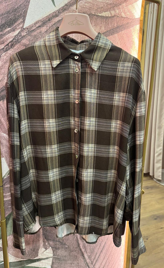 Camicia in check moro