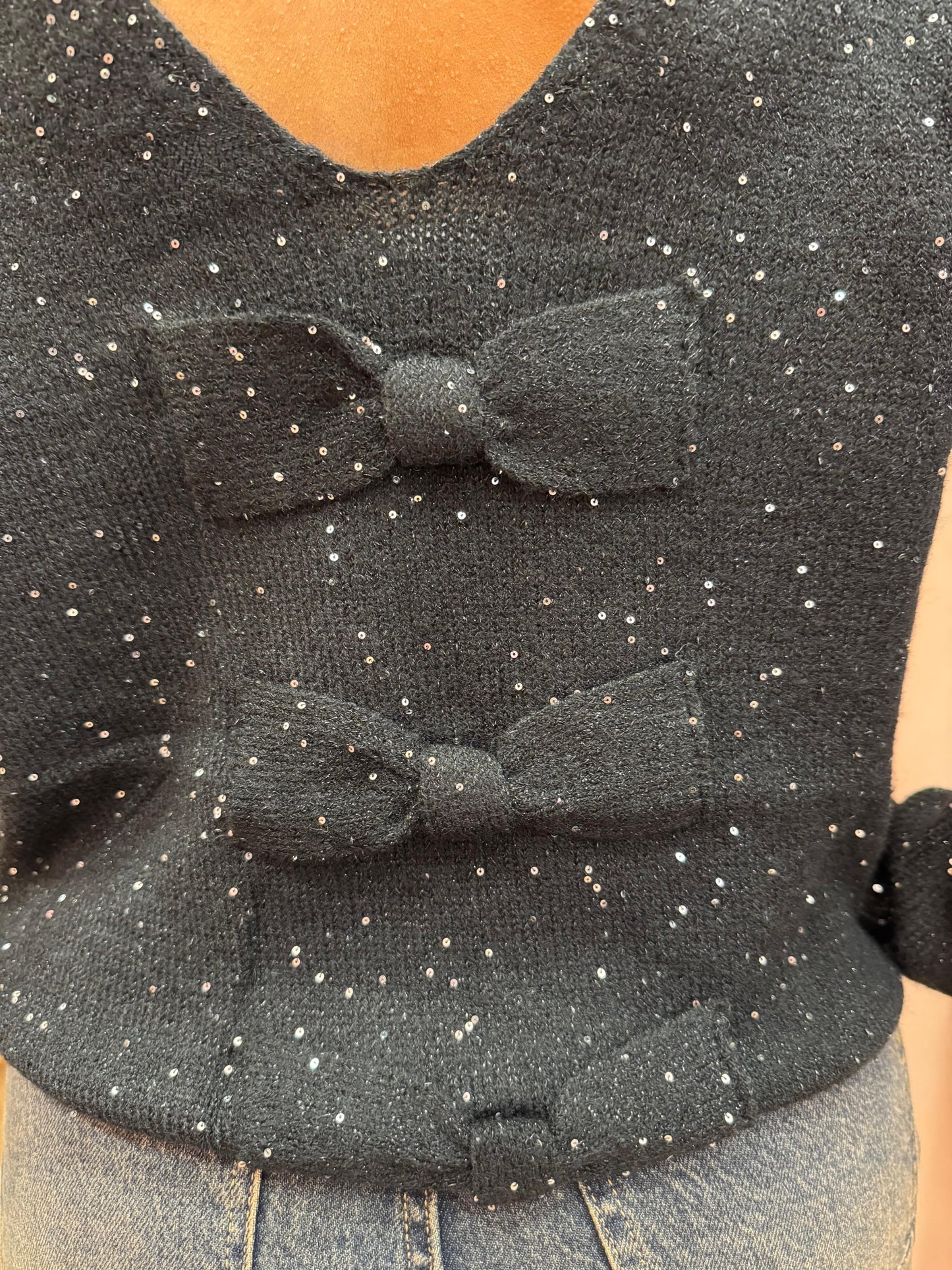 Maglia Fiocchi e Micropaillettes