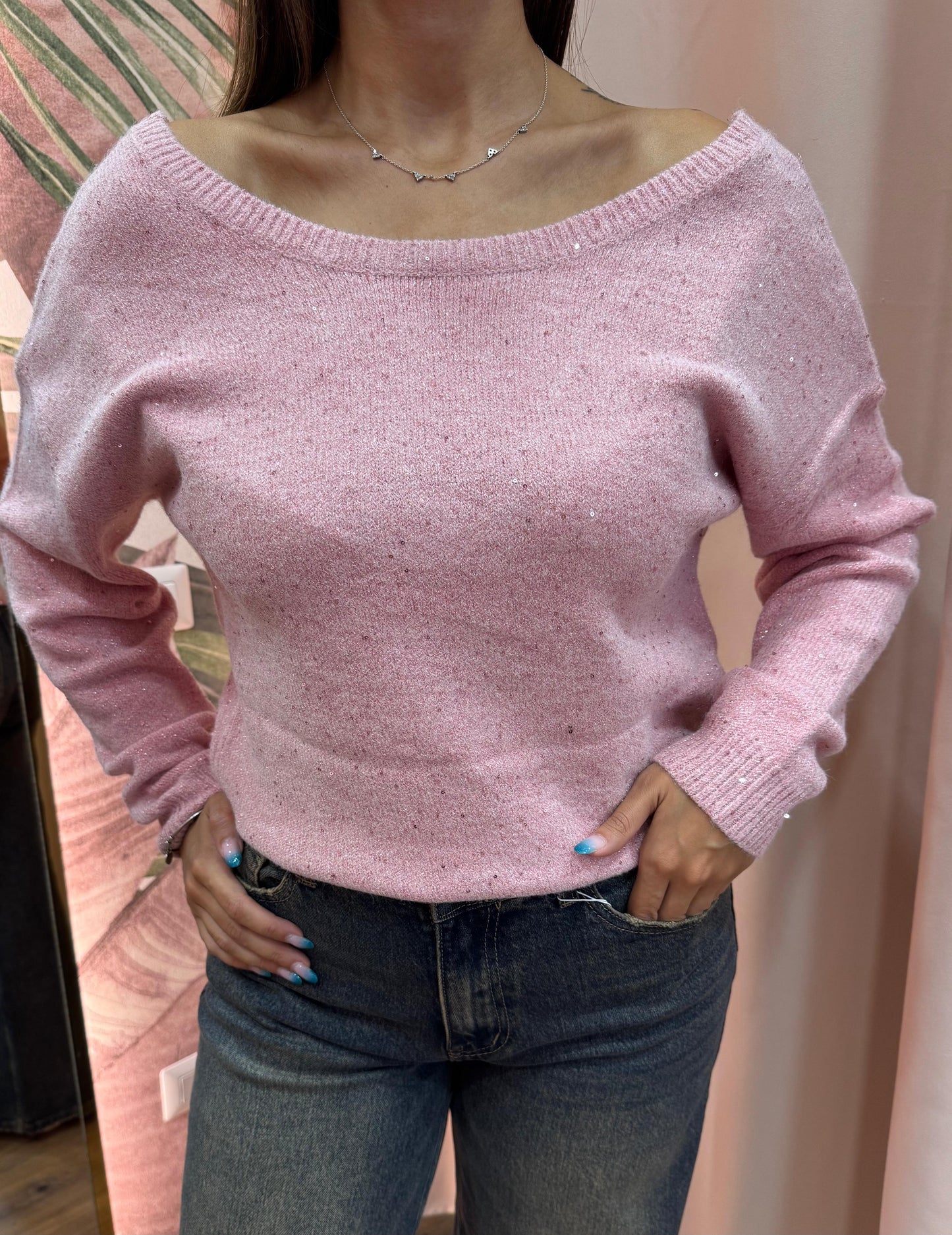 Maglia Fiocchi e Micropaillettes