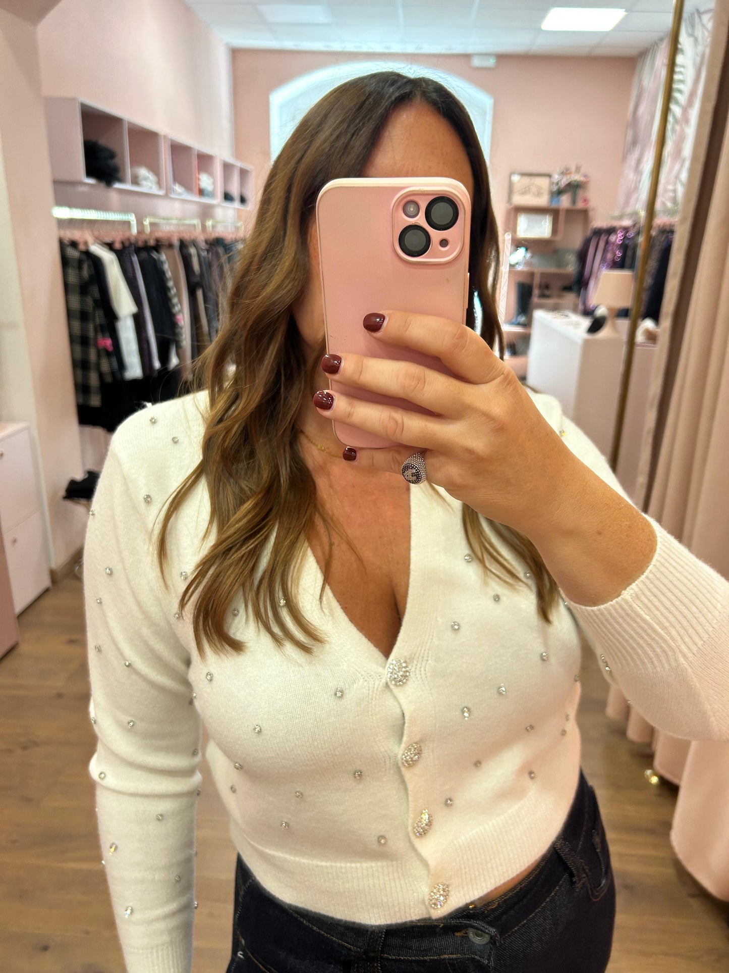 Cardigan Gioiello con Swarovski