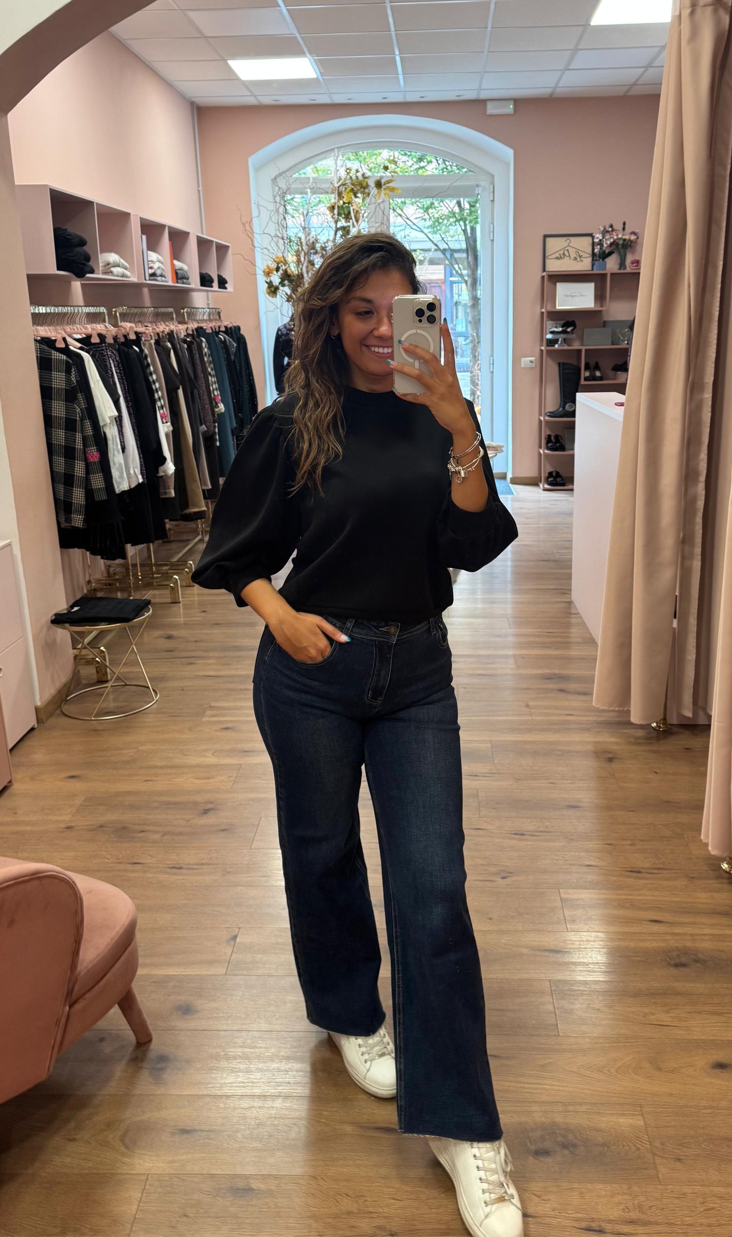 Felpa Manica a sbuffo