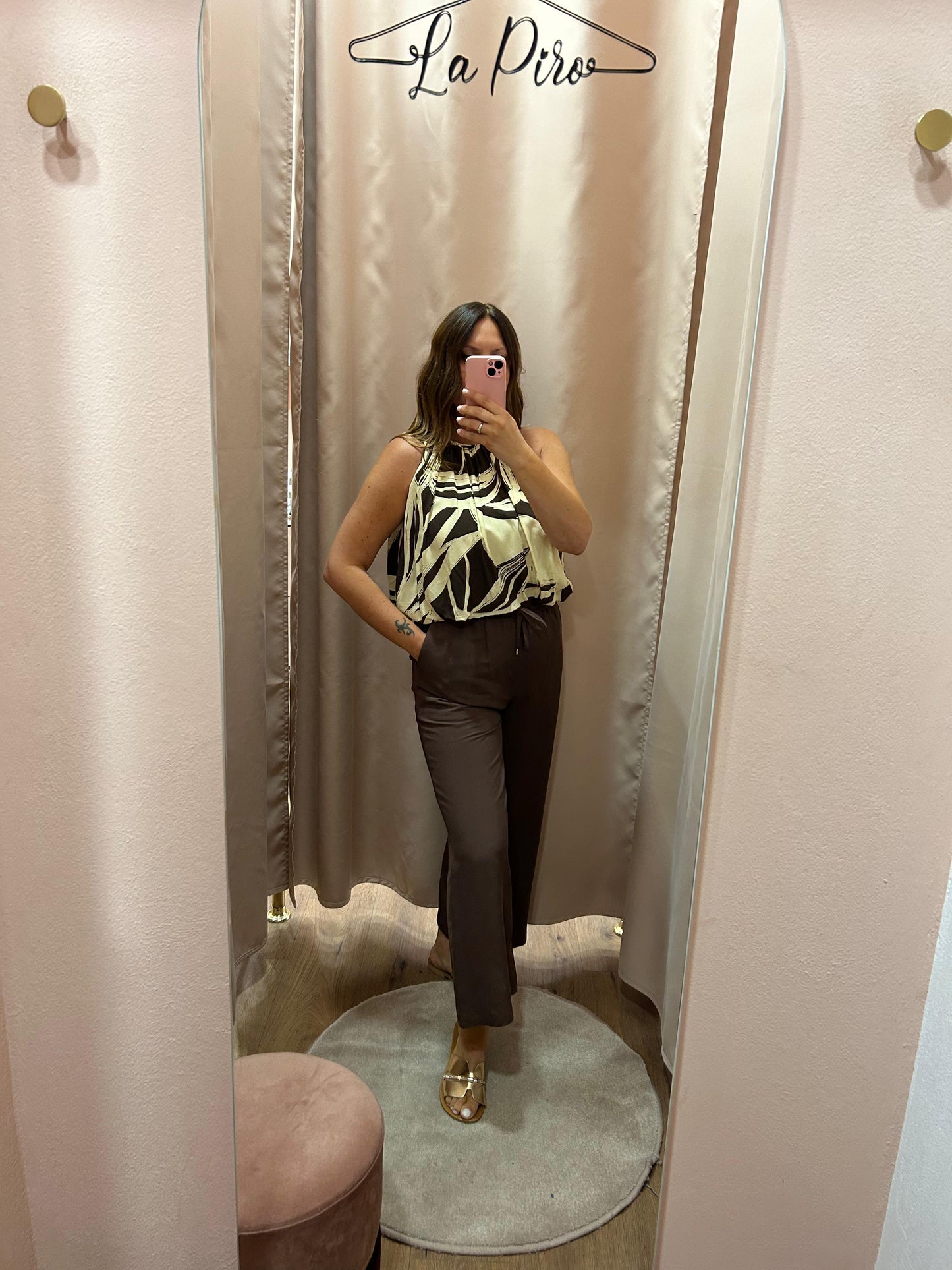 Pantalone Sydney misto lino