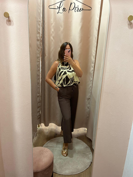 Pantalone Sydney misto lino