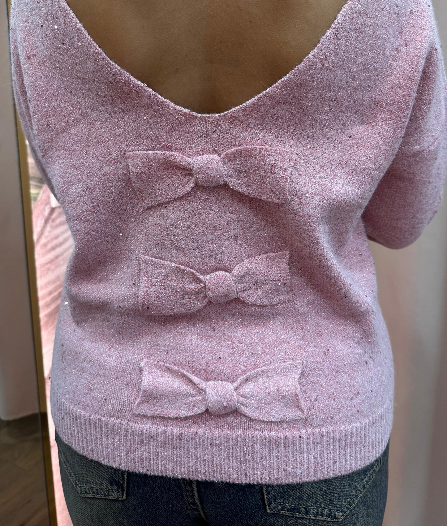 Maglia Fiocchi e Micropaillettes