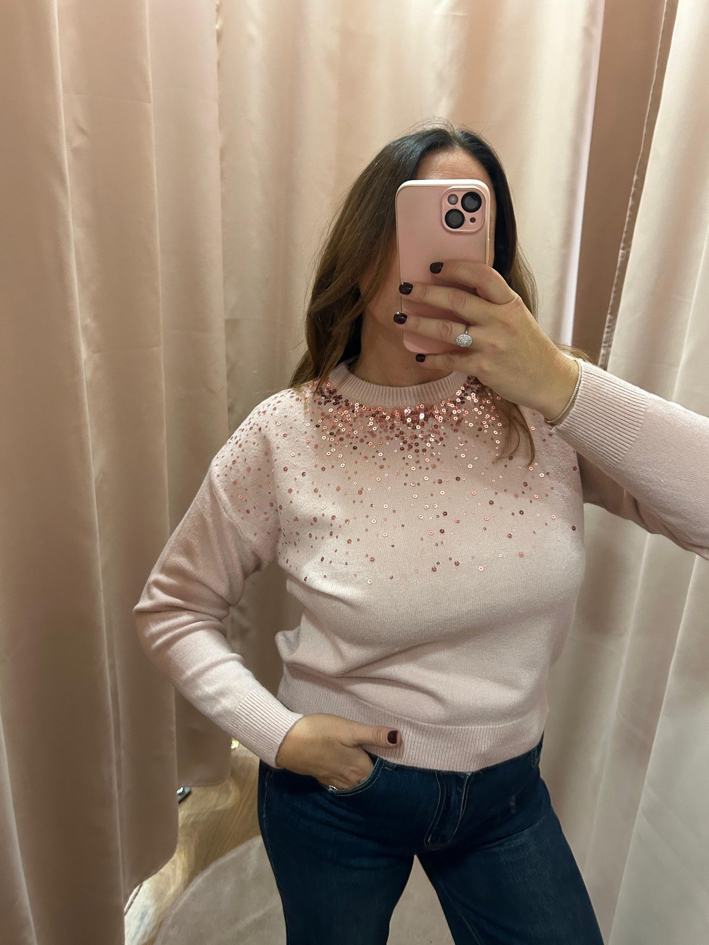 Maglia Luxe Paillettes
