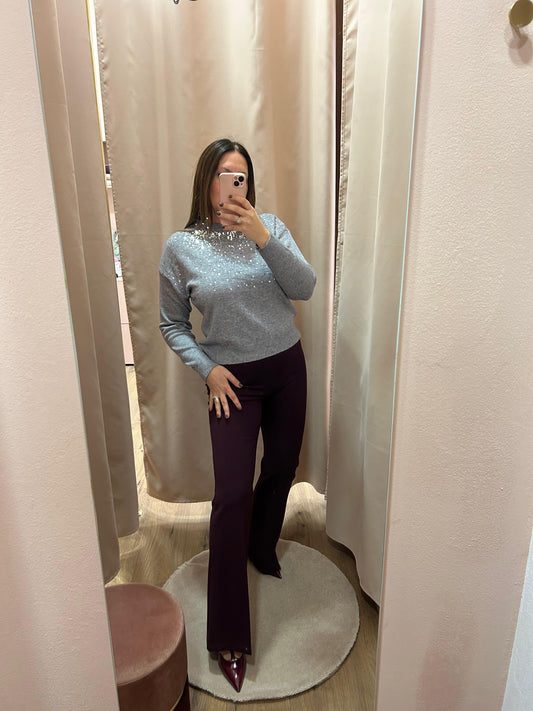 Pantalone Punto Milano a zampa