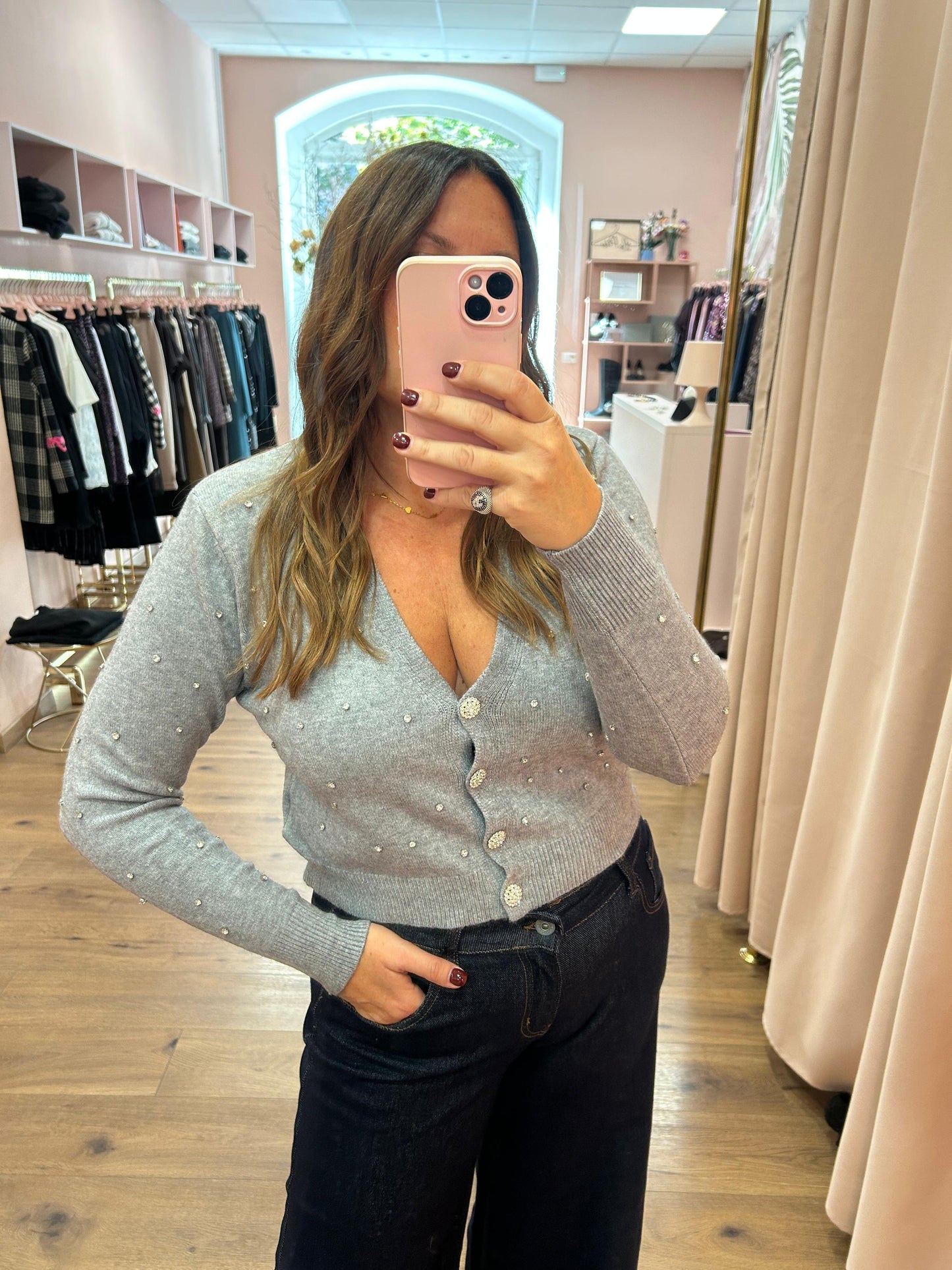 Cardigan Gioiello con Swarovski