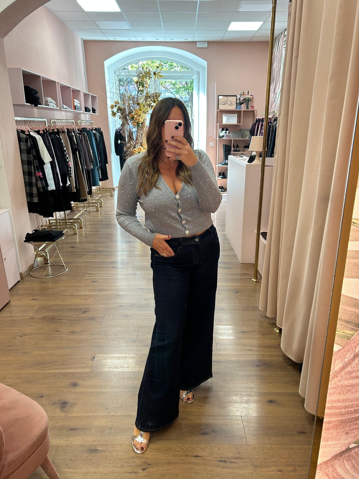 Jeans palazzo Dark Blue