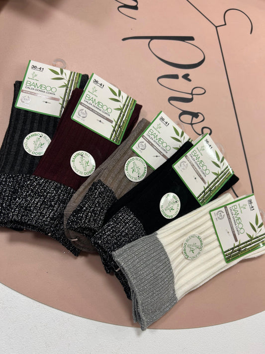 Calze Midi Bamboo e Lurex